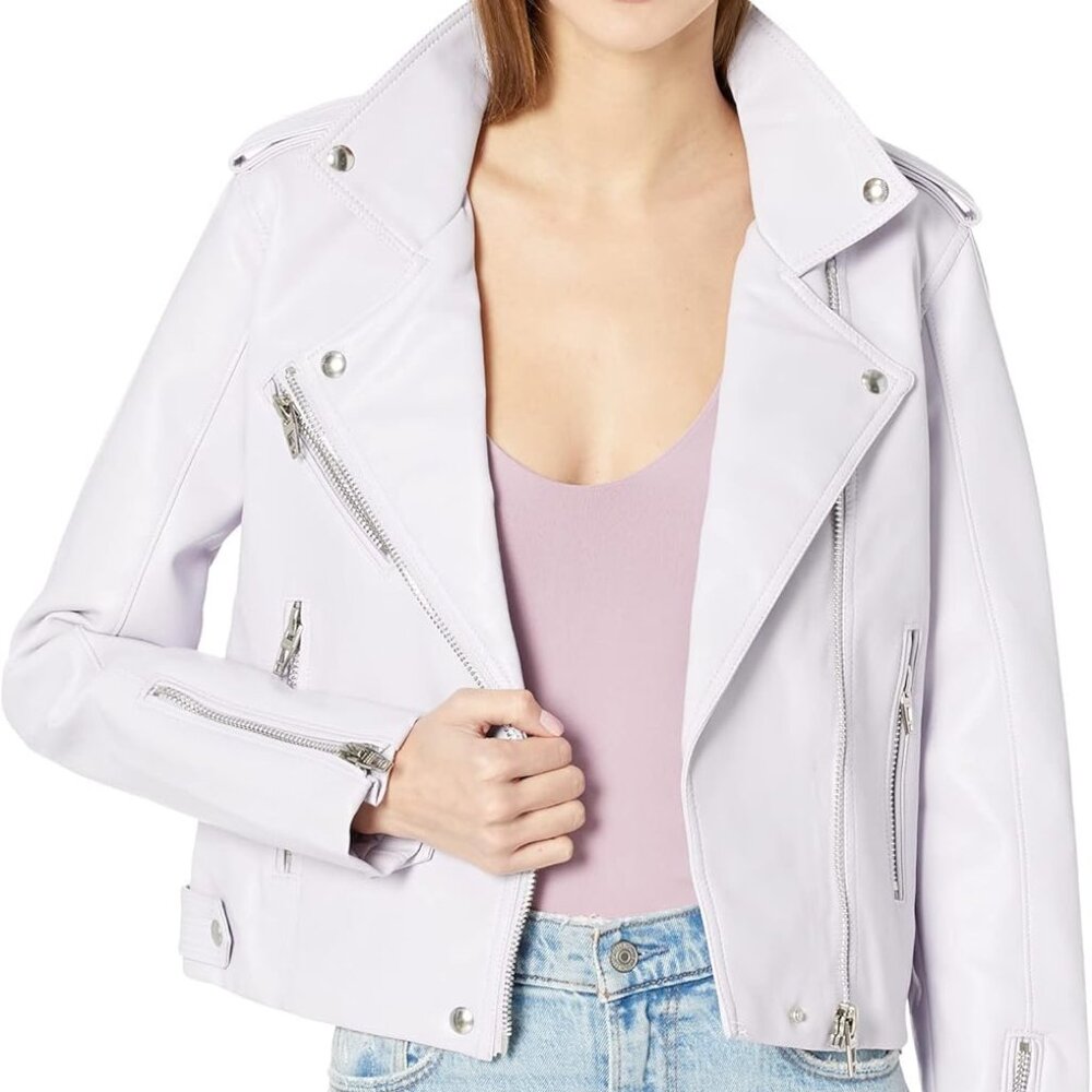 NWT BLANKNYC Vegan Leather Moto Jacket